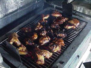 Public Domain. (From http://www.public-domain-image.com/food-and-drink-public-domain-images-pictures/barbecue-grilling-food-public-domain-images-pictures/barbecue-chicken.jpg.html). Barbecue, barbeque, bbq, b-b-q, chicken, ribs, brisket, pulled pork.